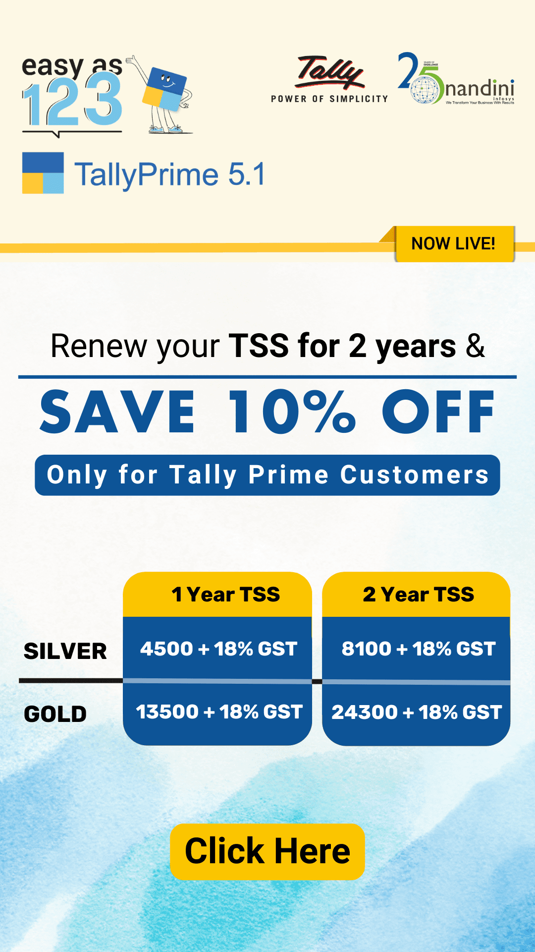 TSS 2 year - Nandini Infosys